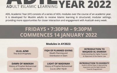 ADIL Academic Year 2022@ Masjid Maarof