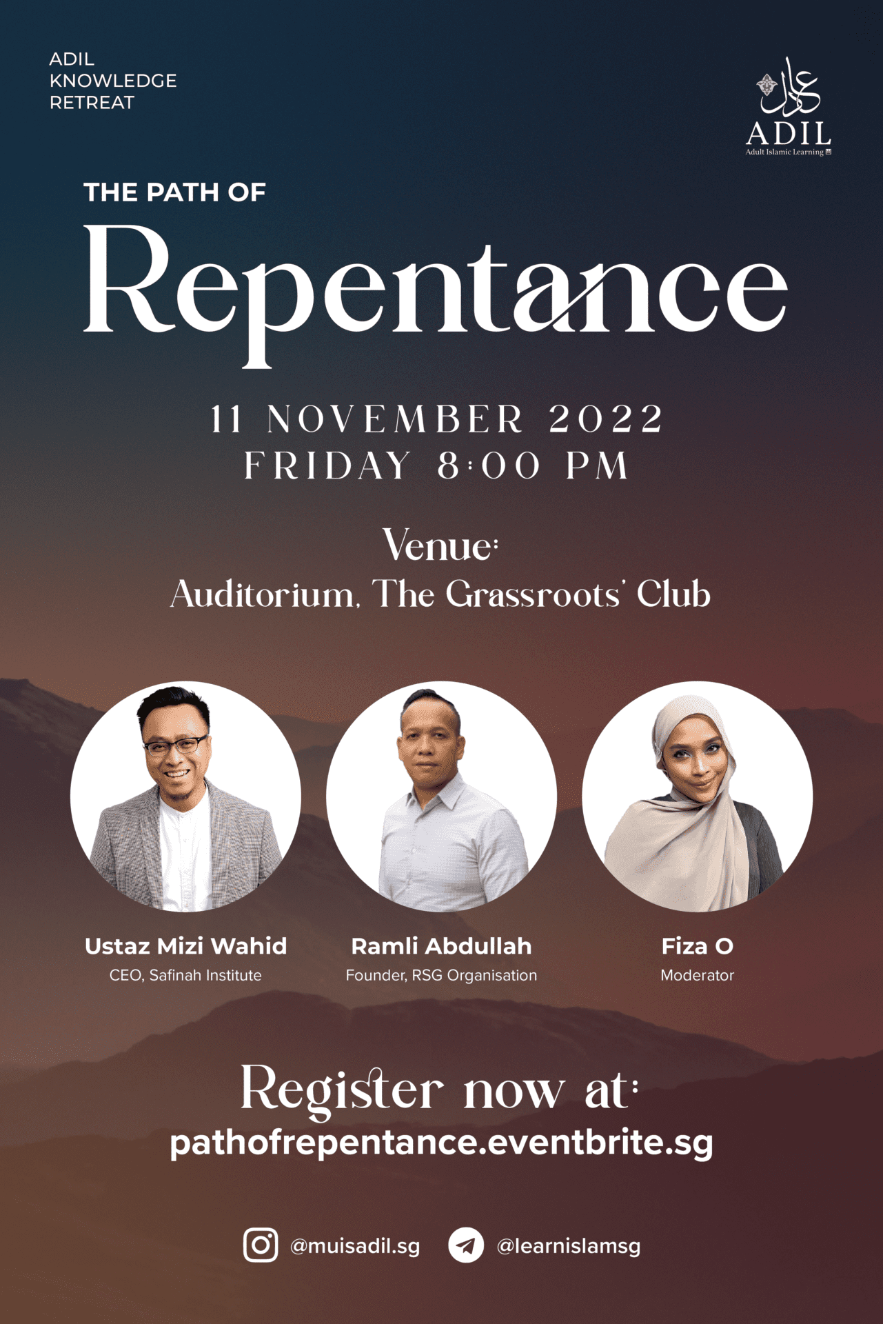 AKR_The Path of Repentance_SpeakerPoster